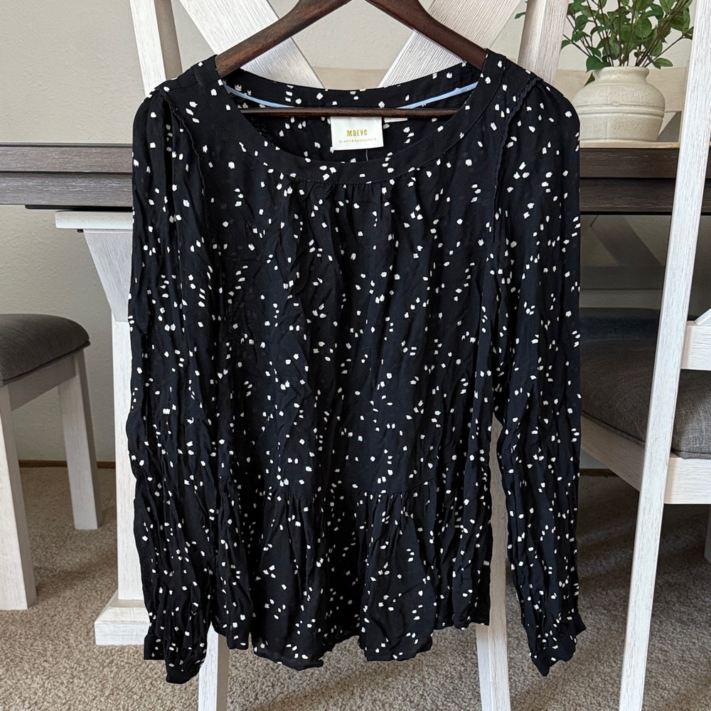 Maeve by Anthropologie black top